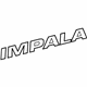 GM 15885696 Nameplate, Rear