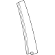 GM 85124084 Applique, Rear Side Door Window Reveal GM 85124084 Applique, Rear Side Door Window Reveal