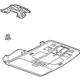 GM 23248573 Overhead Console, Titanium GM 23248573 Overhead Console, Titanium