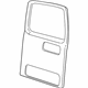 GM 15743865 Trim Panel, Navy Blue, Rear Driver Side GM 15743865 Trim Panel, Navy Blue, Rear Driver Side