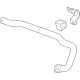 GM 84739114 Stabilizer Bar, Front GM 84739114 Stabilizer Bar, Front