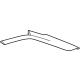 GM 85084420 Applique, Rear Quarter Panel, Black, Upper
