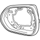 GM 42779358 Bezel, Rear Driver Side GM 42779358 Bezel, Rear Driver Side