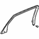 GM 20889033 Upper Trim, Rear Passenger Side
