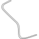 GM 26410517 Weatherstrip, Rear Compartment Lid Or Tailgate GM 26410517 Weatherstrip, Rear Compartment Lid Or Tailgate