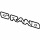 GM 22657236 Emblem, Front GM 22657236 Emblem, Front