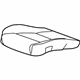 GM 23189334 Cushion Cover, Titanium, Front GM 23189334 Cushion Cover, Titanium, Front
