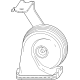 GM 85011836 Horn, Horn