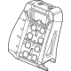 GM 84735459 Seat Back Pad, Front Driver Side GM 84735459 Seat Back Pad, Front Driver Side