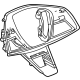GM 85736706 Applique Assembly-Steering Wheel Trim Spoke Cover *Tbd GM 85736706 Applique Assembly-Steering Wheel Trim Spoke Cover *Tbd