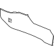 GM 84265938 Side Trim, Black, Front Driver Side GM 84265938 Side Trim, Black, Front Driver Side