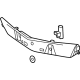 GM 84593074 License Bracket, Carbon GM 84593074 License Bracket, Carbon