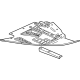 GM 85524900 Lower Deflector, Driver Side GM 85524900 Lower Deflector, Driver Side