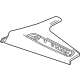 GM 84703831 Trim Plate, Black GM 84703831 Trim Plate, Black