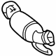 GM 25757817 Catalytic Converter, Driver Side