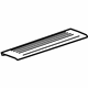 GM 22817373 Rear Sill Plate, Black, Passenger Side GM 22817373 Rear Sill Plate, Black, Passenger Side