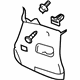 GM 25998820 Pillar Molding, Titanium, Driver Side GM 25998820 Pillar Molding, Titanium, Driver Side