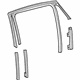 GM 84156083 Run Weatherstrip, Rear Driver Side GM 84156083 Run Weatherstrip, Rear Driver Side