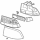 GM 16523154 Lens & Housing, Passenger Side GM 16523154 Lens & Housing, Passenger Side