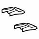 GM 15947295 Track End Cover, Titanium, Front Passenger Side