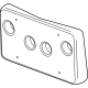 GM 86579109 Bracket, License Plate GM 86579109 Bracket, License Plate