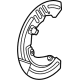 GM 84476155 Backing Plate, Front Driver Side GM 84476155 Backing Plate, Front Driver Side