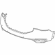 GM 84286368 Bumper Cover, Front
