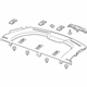 GM 42677814 Package Tray Trim, Black, Rear GM 42677814 Package Tray Trim, Black, Rear