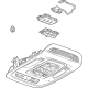 GM 84895414 Overhead Console, Jet Black