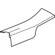 GM 86564808 Molding, Rear Side Door Sill GM 86564808 Molding, Rear Side Door Sill