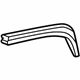 GM 25669488 Gutter, Rear Passenger Side