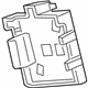 GM 84356882 Mount Bracket GM 84356882 Mount Bracket