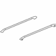 GM 15296762 Side Rail, Silver, Passenger Side GM 15296762 Side Rail, Silver, Passenger Side