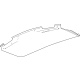 GM 84556595 Headliner, Blue GM 84556595 Headliner, Blue