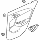 GM 92284072 Door Trim Panel, Black GM 92284072 Door Trim Panel, Black
