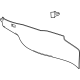 GM 42755826 Side Panel, Driver Side GM 42755826 Side Panel, Driver Side