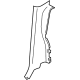 GM 22964306 Lower Trim, Black, Driver Side GM 22964306 Lower Trim, Black, Driver Side