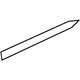 GM 19120050 Body Side Molding, Rear Driver Side GM 19120050 Body Side Molding, Rear Driver Side