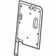 GM 89043333 Back Panel, Gray GM 89043333 Back Panel, Gray