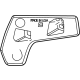 GM 85736065 Bracket-Front Bumper Fascia Headlamp Opening