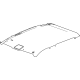 GM 87842777 Panel Assembly-Headlining Trim *Backen Blackk GM 87842777 Panel Assembly-Headlining Trim *Backen Blackk