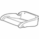 GM 23240989 Cushion Cover, Brown, Rear Driver Side