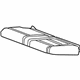 GM 84855529 Cushion Cover, Black, Rear Driver Side GM 84855529 Cushion Cover, Black, Rear Driver Side