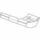 GM 26676992 Seat Cushion Pad, Rear