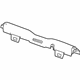 GM 84336948 Rear Trim, Black, Upper