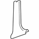 GM 10445753 Lower Center Pillar Trim, Gray, Passenger Side