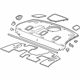 GM 23315504 Package Tray Trim, Black, Rear