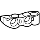 GM 85018765 Bracket, Front And Rear Bumper/Fascia Face