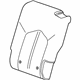 GM 22796312 Seat Back Cover, Titanium, Rear GM 22796312 Seat Back Cover, Titanium, Rear