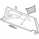 GM 39139977 Side Trim Panel, Black, Rear Driver Side